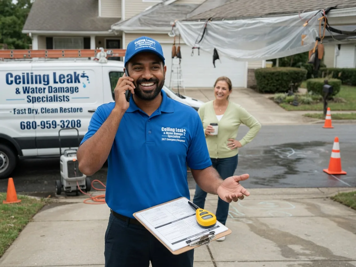 Ceiling Leak Cleanup Plainsboro, NJ FAQs